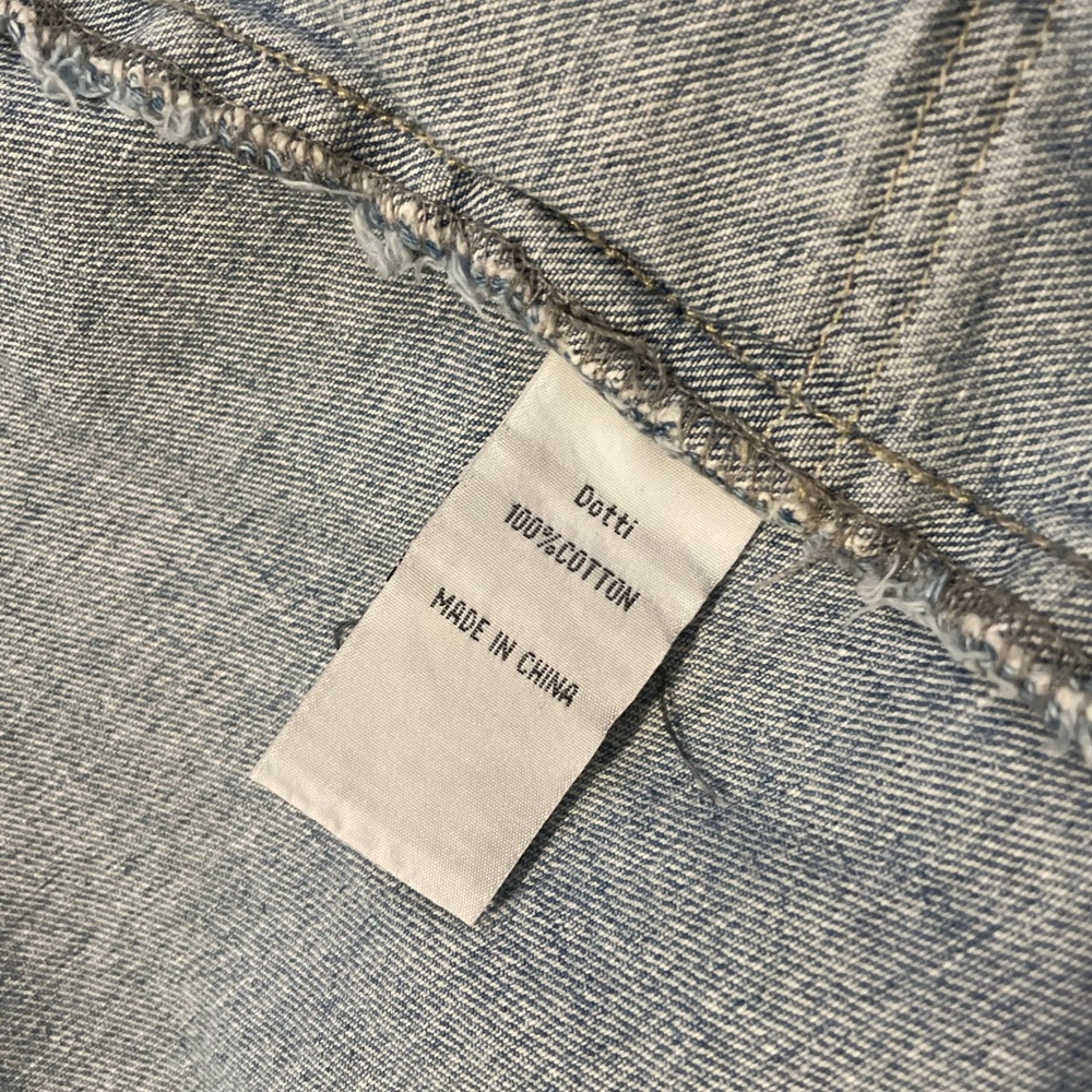 Dotti Denim Overall Dress - Picture 3 of 5